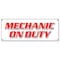 Signmission MECHANIC ON DUTY BANNER SIGN repair shop automotive mechanic tools maintenance B-Mechanic On Duty - alternate 1